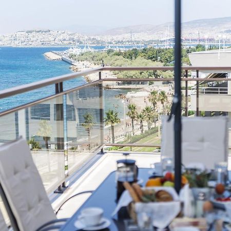 Blue Dreams - Spectacular Sea View Apartment In Атина Екстериор снимка